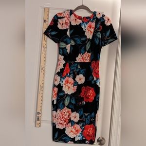 Gorgeous Calvin Klein floral sheath dress